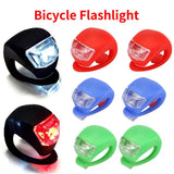 Silicone Bicycle Front & Rear Light Set — product image