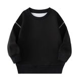 Kids' Plain Pullover Hoodie — view 4