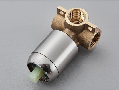 Brushed Gold Handheld Shower Bathroom Shower Faucet Hot & Cold Water Tap Brass Shower Holder 1.5M Hose Brass Shower Valve