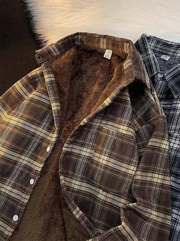 Men's Plaid Flannel Shirt — product image