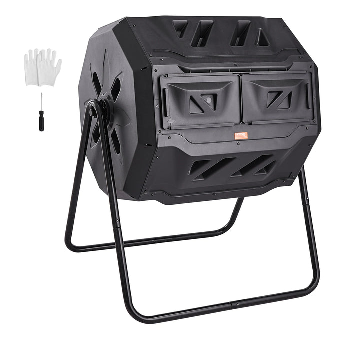 Dual-Chamber Compost Tumbler — product image