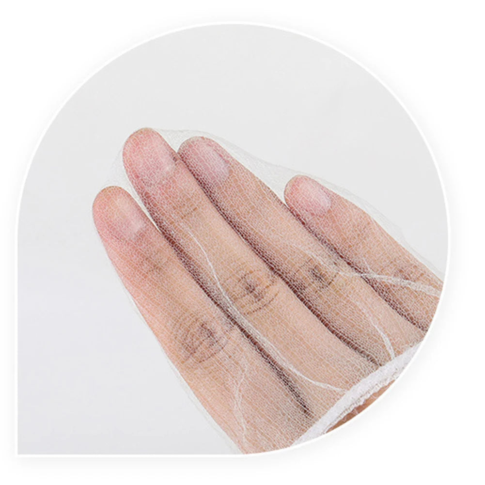 30/100Pcs Sink Net Strainer Filter Bags Fits Most Sizes of Sink Strainer Disposable Kitchen Sink Filter Net Elastic Food Catcher