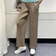 High-Waisted Pleated Wide-Leg Pants