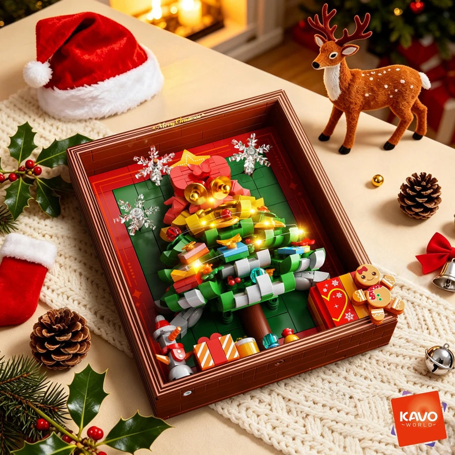 LED Christmas Tree Frame Building Set — product image