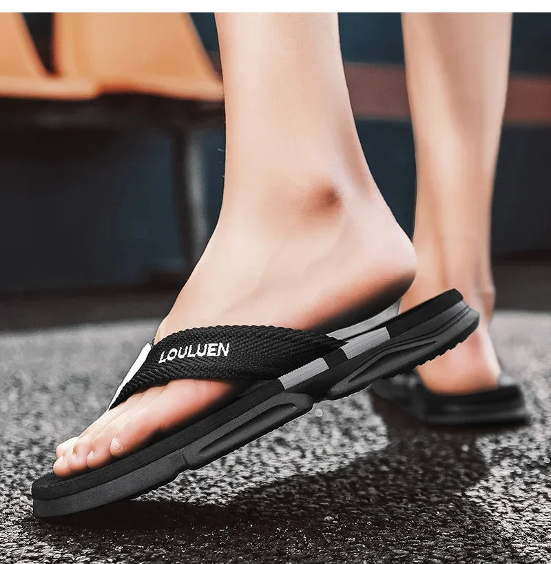Summer Fashion Men Slippers Flip-Flops Outdoor Beach For Man Casual Breathable Antiskid Men's Sports Party Sneakers Shoes