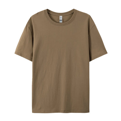 100% Cotton Solid T-shirts Women Sporty Short Sleeve Tees Fashion Casual White Black Clothing Loose O-Neck Female Summer Tops