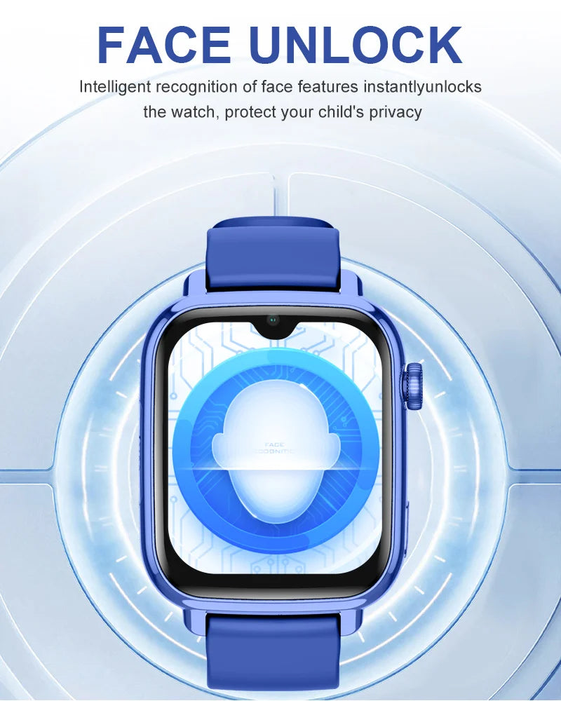 Wonlex KT34 Children's Smart Watch 4G WiFi Video Call Kids Watch GPS Tracker Google Store APP Download Kids SmartWatch WhatsApp