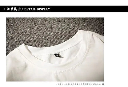 Y2K Summer New Mens Fashion Oversized Style Cargo T Shirt Man Techwear Men Brand Quality 100% Cotton Zip Up Short Sleeve Tshirt