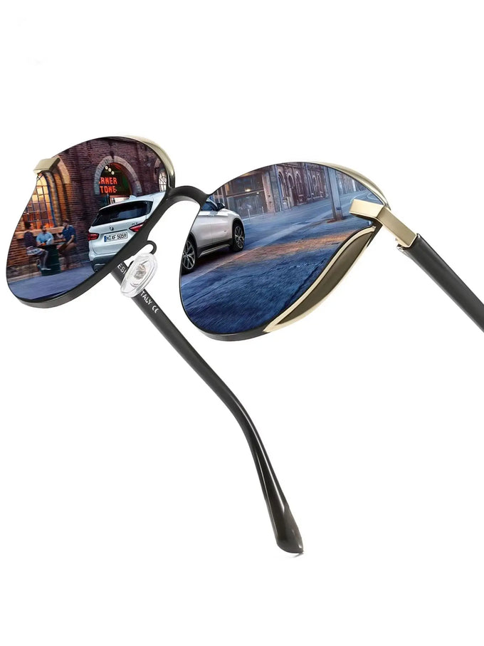 Vintage Square Cat-Eye Sunglasses — view 1