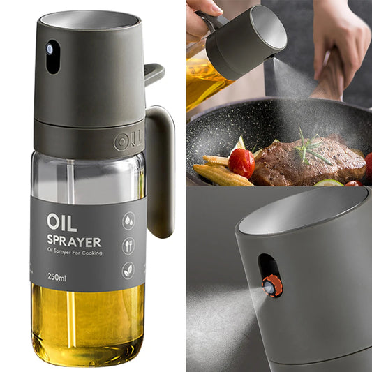 100/250ml Oil Spray Bottle BBQ Cooking Olive Oil Sprayer Kitchen Baking Oil Spray Empty Bottle Vinegar Bottle Soy Sauce Oil Disp
