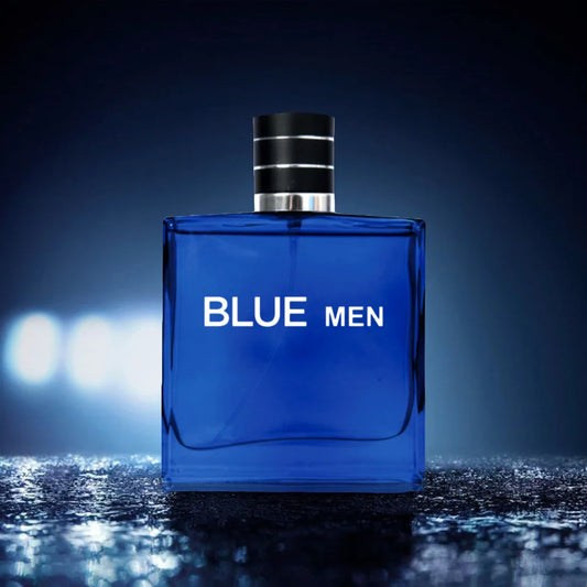 3.4 oz men's eau de toilette spray, durable perfume, lemon mint pink pepper flavor, very suitable for dating, daily life, partie