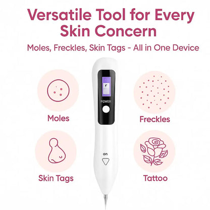 Portable LCD mole and freckle removal pen | Picosecond laser tattoo removal device | Home painless beauty device | Mole, freckle and tattoo three-in-one