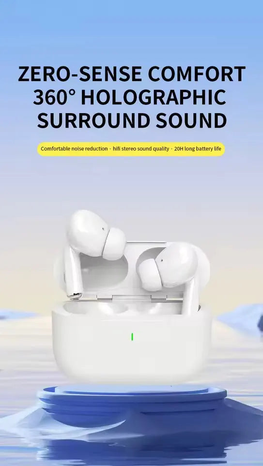 UEESFIT A5 Wireless Bluetooth Earphone TWS Music Headphones Sports Gaming Headset HD Mic With Touch Control Earbuds For Phone