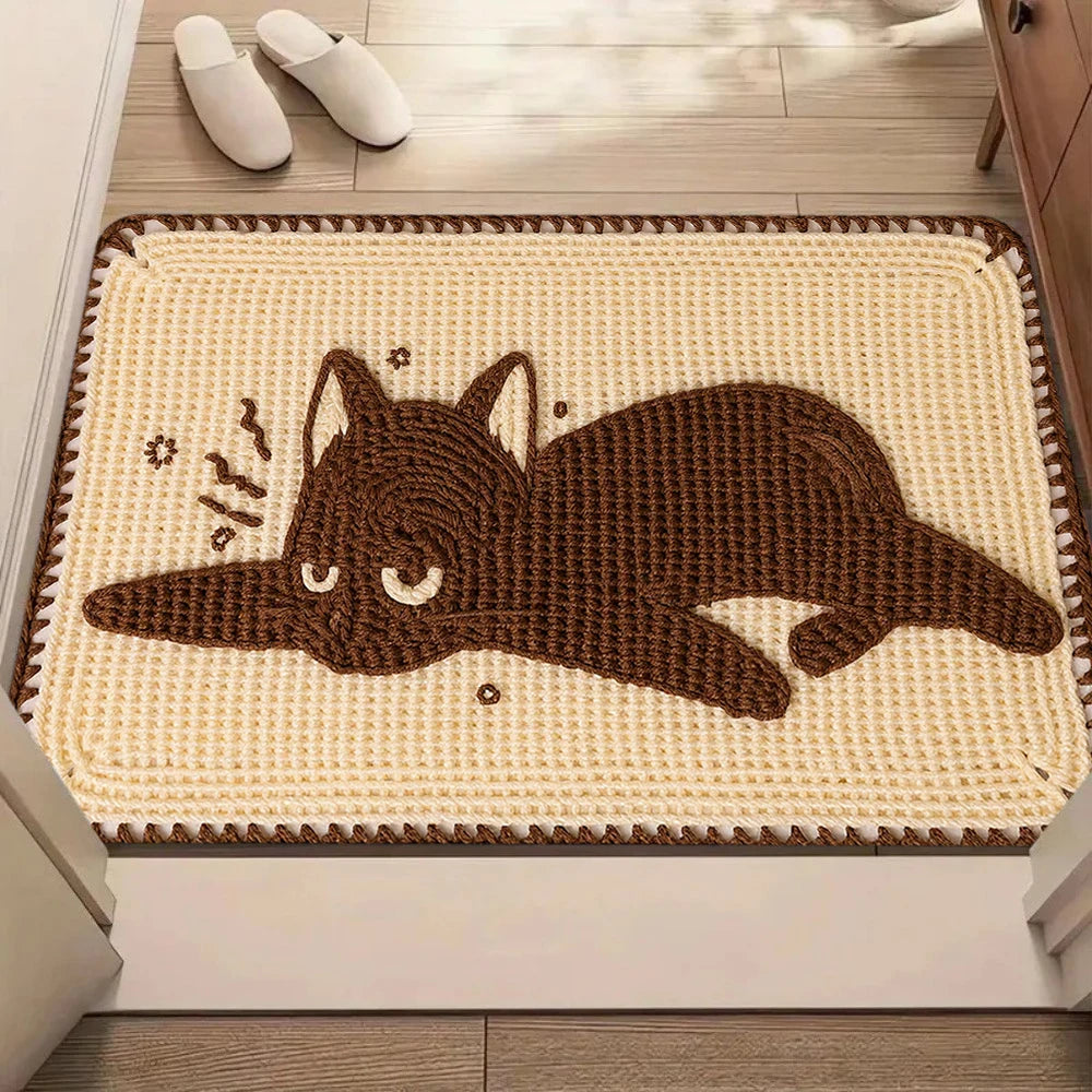 Cat Print Kitchen Floor Runner — view 7
