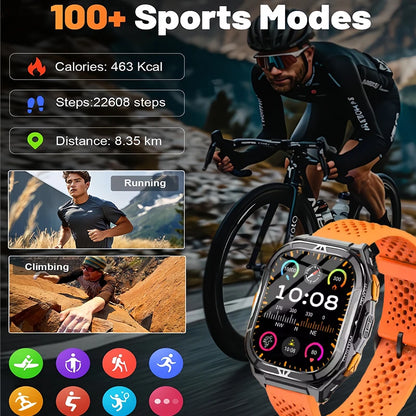 New For XIAOMI Sport Wristband Built-in GPS&Compass BT Call Smartwatch Altimeter Health Monitoring 3ATM Waterproof Swim Watches
