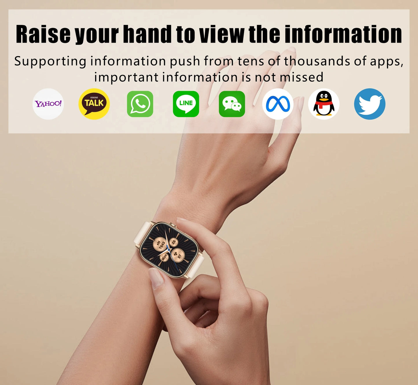 2026 New Multifunctional Smartwatch Women Gift Built-in GPS Bluetooth Call Music Fitness Sports Bracelet Sleep Monitor Watch Lad
