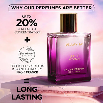 BellaVita Luxury Honey Oud EDP 3.4oz / 100ml Warm Sweet Amber Vanilla Long Lasting Unisex Perfume Ideal Holiday Gift