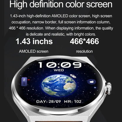 DAORKOW New Ultra thin Wireless Call SmartWatch Women Watches Men Sports Fitness Tracker Heart Rate Smartwatches For Android IOS