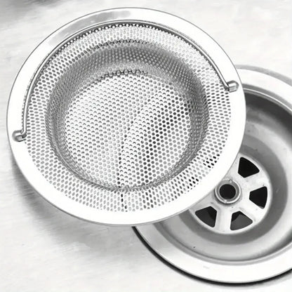 2-Pack Stainless Steel Sink Strainers - Thanksgiving Cooking & Clog Prevention for Kitchen and Bathroom Sinks.