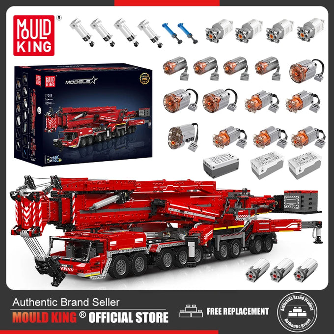 Mould King Motorized Crane Building Set — product image