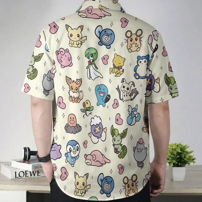 Men's Hawaiian-Print Shirt — product image