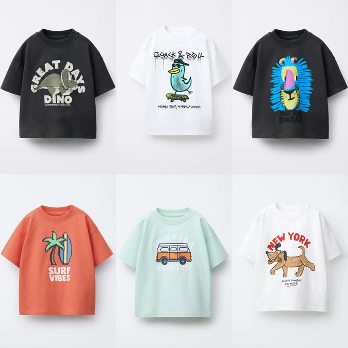 Kids' Cotton Crewneck T-Shirt — product image