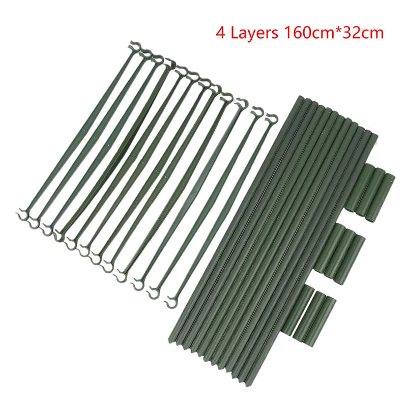 ♥DIY Tomato Plant Support Kit – Stackable Stakes & Rings for Climbing Vegetables & Flowers|〔YY33〕