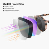 Zenottic Small Round Sunglasses — view 6