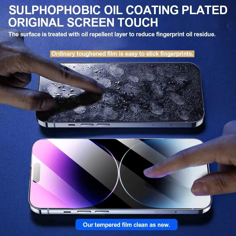 Tempered Glass Screen Protector 1-5Pcs For iPhone X XS XR 11 12 13 14 15 16 17 Pro Max 6 6S 7 8 Plus Protective Glass