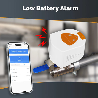 MOES Tuya ZigBee Smart battery Water Gas Valve Controller Automatic Low Power Consumption Voice Control with Alexa Google Home