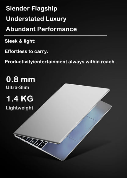 LENOU NEW 15.6" Laptop Intel Core i9-9900 32GB 2TB Windows 11 Gaming Computer PC Gamer office Ultra Slim Notebook 1920*1080 HD