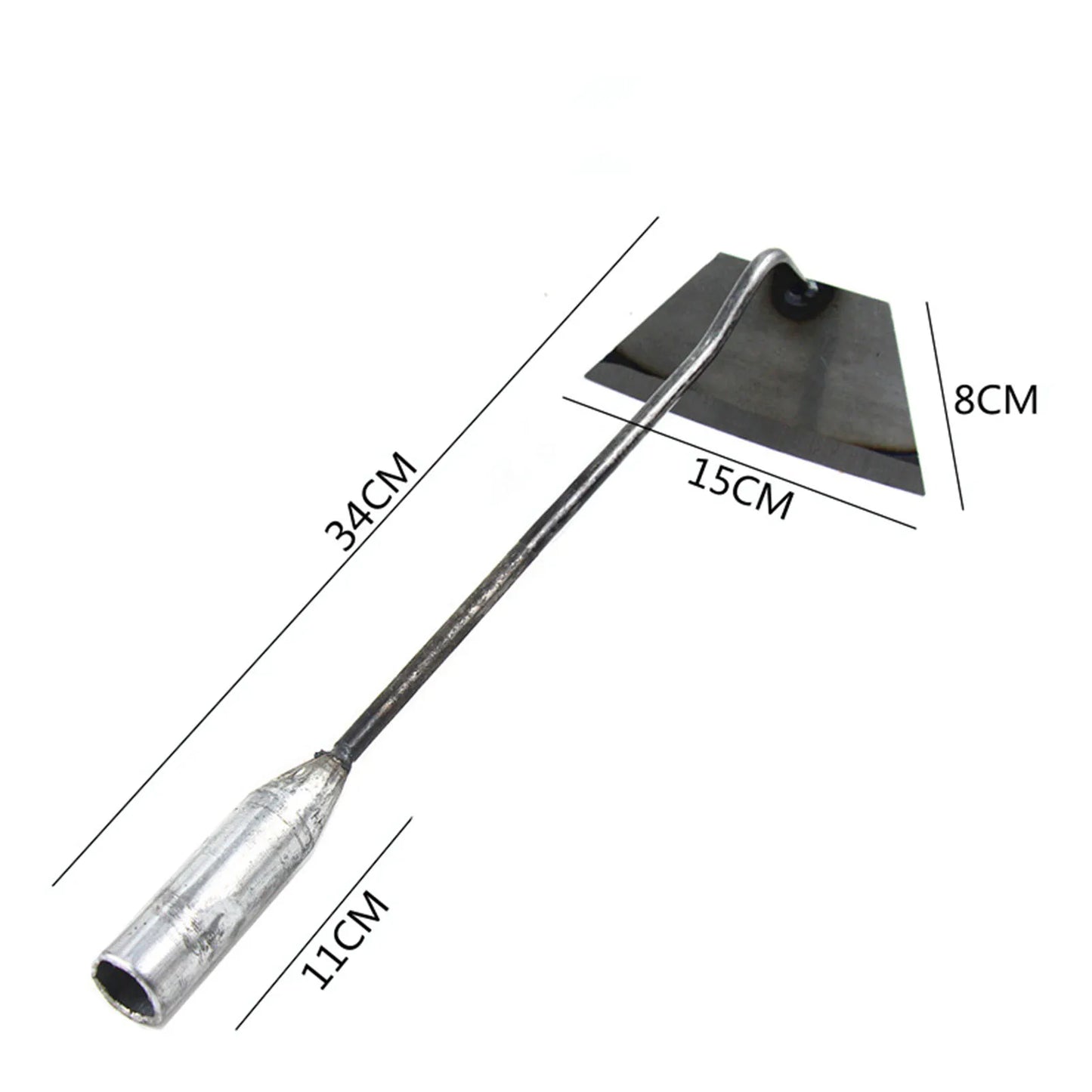 Multifunctional Small Hoe With  Handle, Household Flower Hoe, Gardening Hoe, Outdoor Agricultural Tool And Garden Tool.