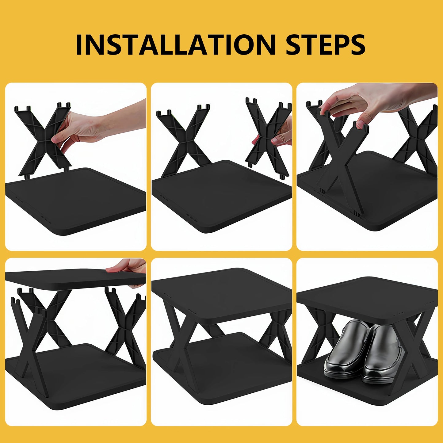 Shoe Rack Storage Organizer Detachable Shoe Racks Saves Family Household Rack Multi Layer Simple Shoes Shelf Color Cabinet