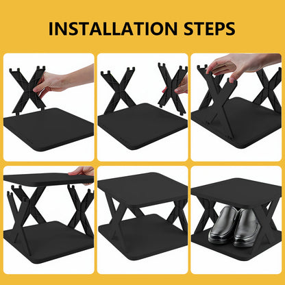 Shoe Rack Storage Organizer Detachable Shoe Racks Saves Family Household Rack Multi Layer Simple Shoes Shelf Color Cabinet