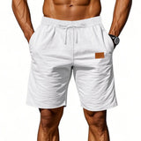 Men's Linen-Blend Beach Shorts — view 16