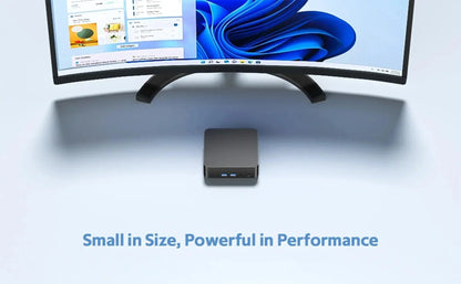 Windows11 Intel Core i9 10980HK Mini PC Processor UHD Graphics Small Pocket Computer Mini WiFi6 1TB SSD Desktop Gaming Computer