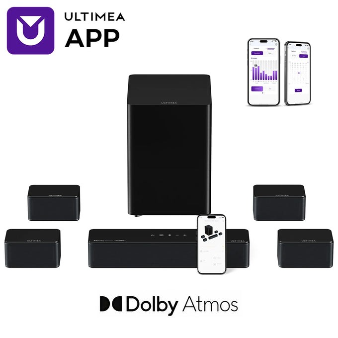 ULTIMEA Poseidon D80 Soundbar System — product image
