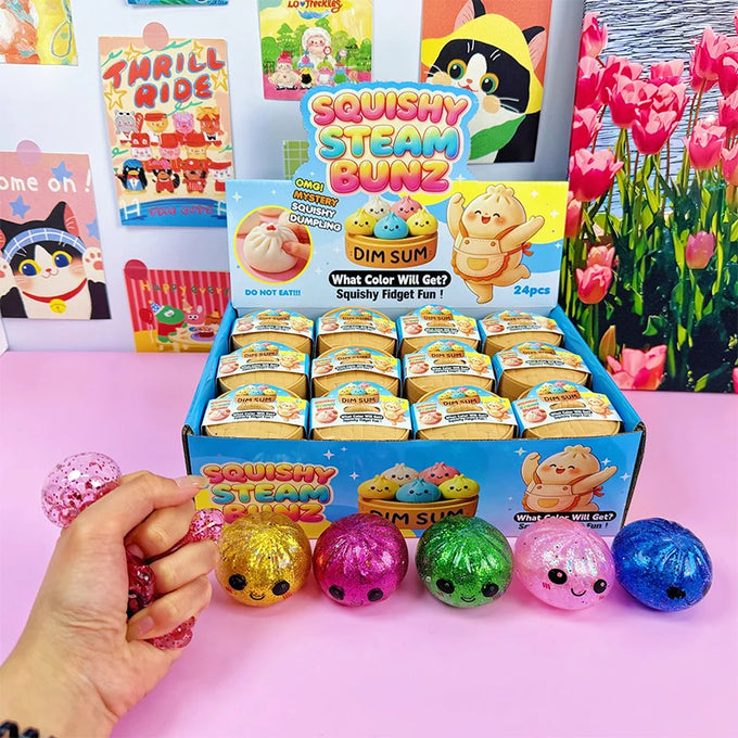 Dumpling Squishy Toy Gift Box — product image