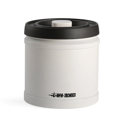 MHW-3BOMBER Manual Vacuum Airtight Canister Chic Coffee Bean Tea Storage Container Professional Home Kitchen Barista Accessories