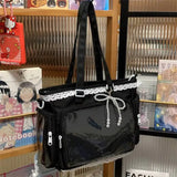 Y2K Clear Display Tote