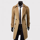 Men's Double-Breasted Trench Coat — view 3