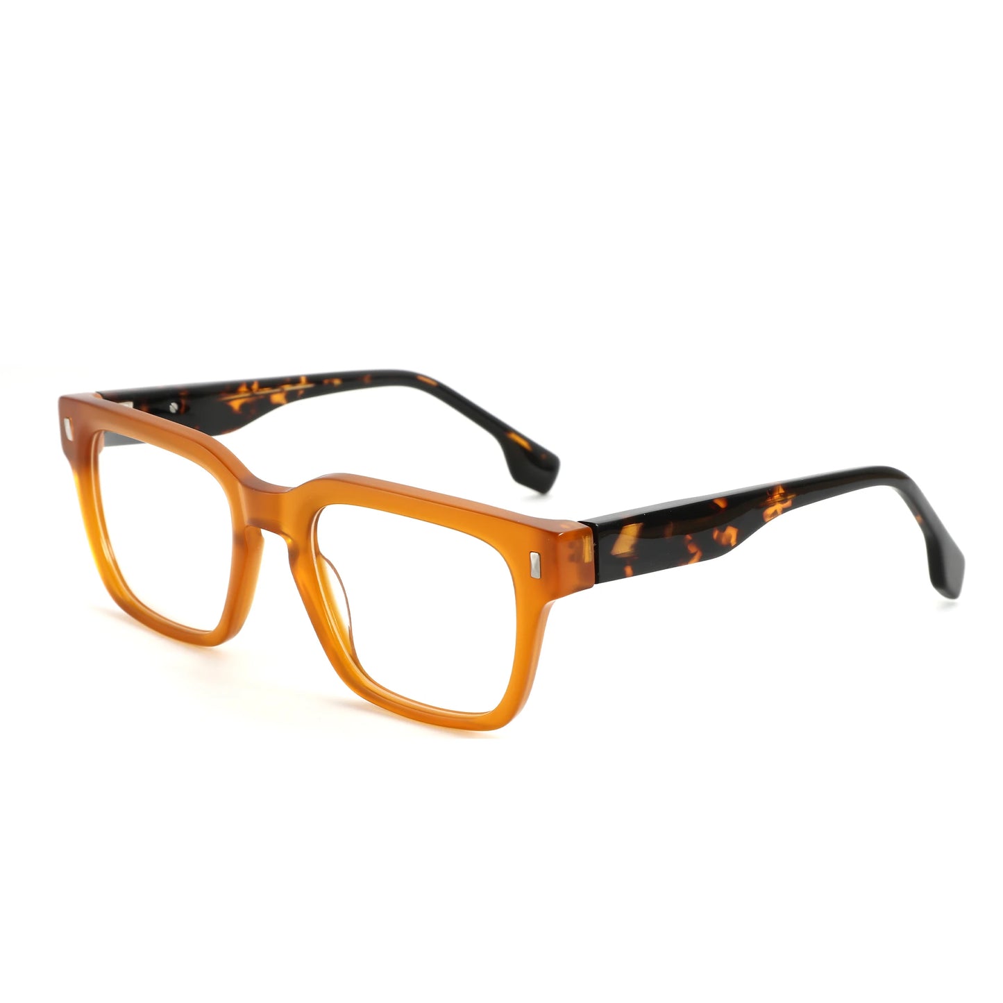 ZENOTTIC Men Square Handmade Acetate Optical Frames Stylish High Quality Daily Eyewear