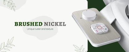 Bidet Toilet Seat Attachment Ultra-thin Non-electric Self-cleaning Dual Nozzles Frontal & Rear Wash Cold Water Personal Hygiene