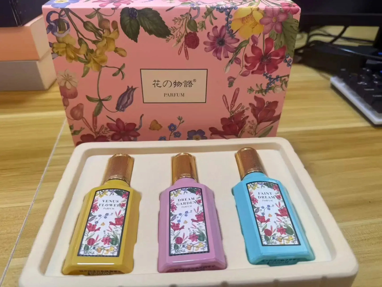 Luxury Mini Perfume Gift Set Travel Size Unisex Fragrance Sampler Discovery Kit Long Lasting Sweet Woody Fresh Spicy Scent