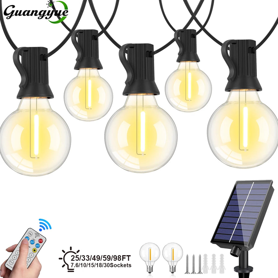 Solar Garden String Lights — product image