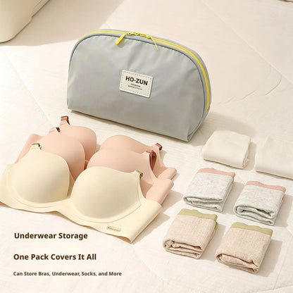 Underwear Storage Bag, Travel Portable Panty And Sock Storage Bag, Three-in-one Travel Set  Waterproof Storage Bag For Underwear