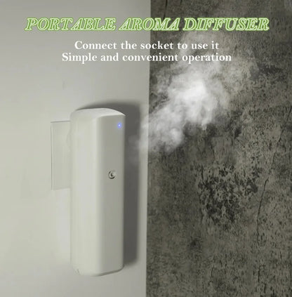 Plug in Wall Fragrance Diffuser Waterless Smart Flavoring Diffuser For Essential Oils Home Room Fragrance Scent Air Machine