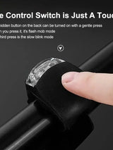 Silicone Bicycle Front & Rear Light Set — view 4