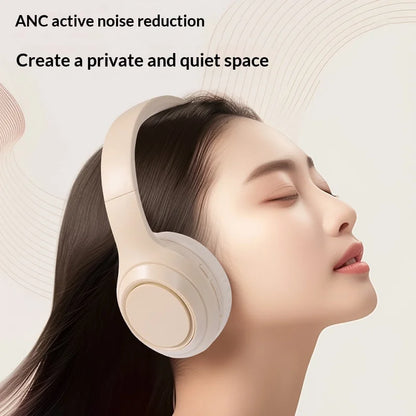 Lenovo Original Bluetooth 5.3 Earphones Over-ear Foldable Computer Wireless Headphones Gaming Headset 360° Stereo Sound Headset