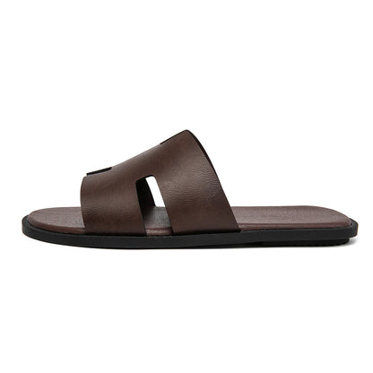 New men's daily shoes bathroom outdoor casual sandals non-slip and wear-resistant lightweight men's cool slippers